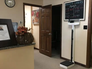 Pittsburgh East Health Center in Monroeville waiting room