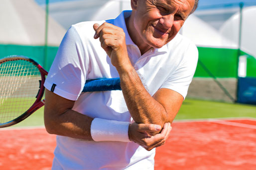 patient needing sports injury treatment in Monroeville