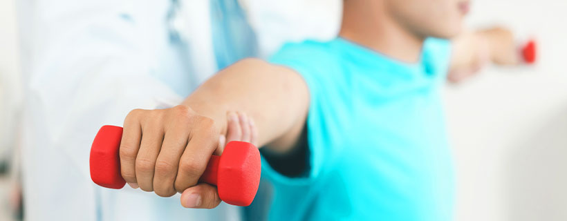 patient receiving physical Rehabilitation in Monroeville